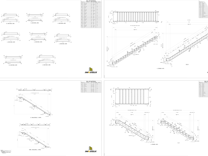 Blueprints and BOM documents